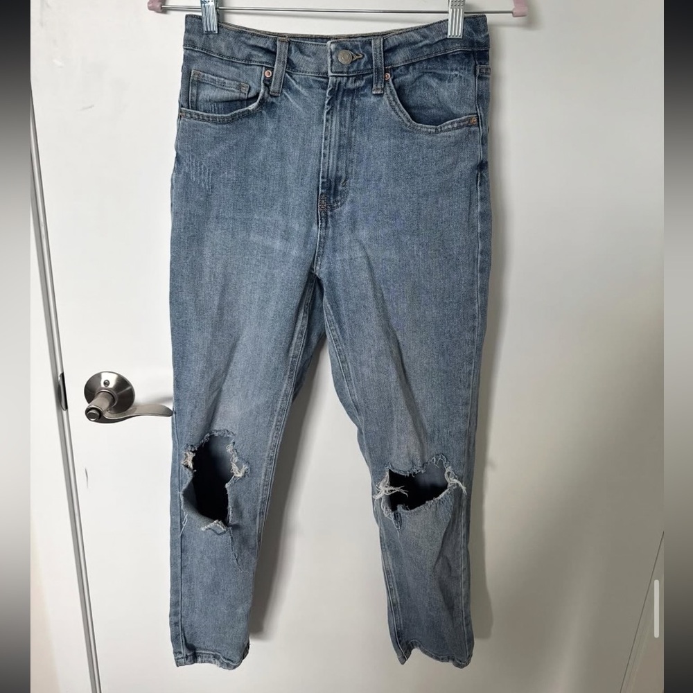 Wild Fable Light Blue Distressed Jeans